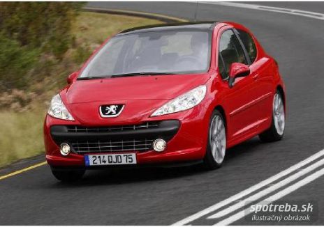 PEUGEOT 207  1.4e Slovakia Mint - 54.00kW